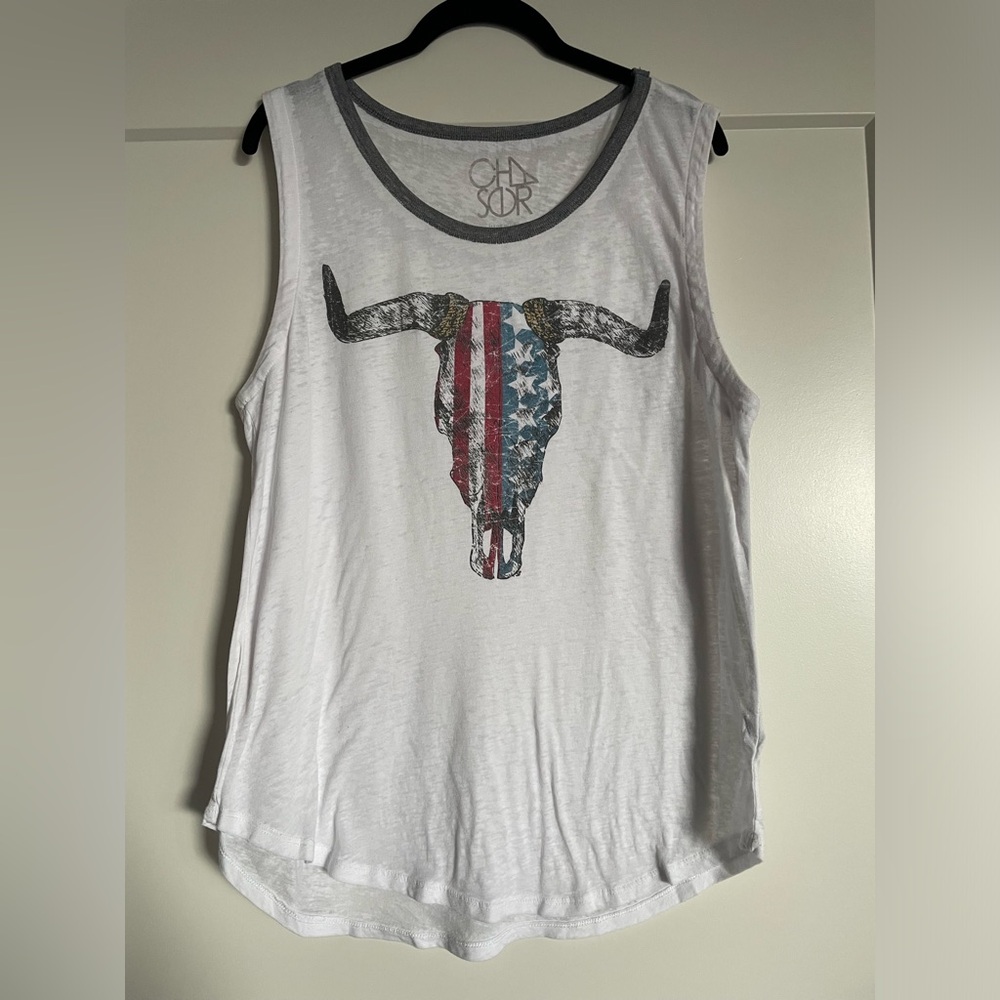 Chaser Bull Tank Top - S